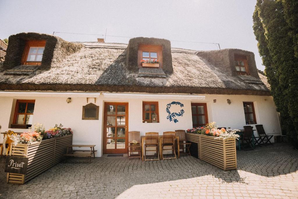 Kekmadaras Vendeghaz Tihany Buitenkant foto